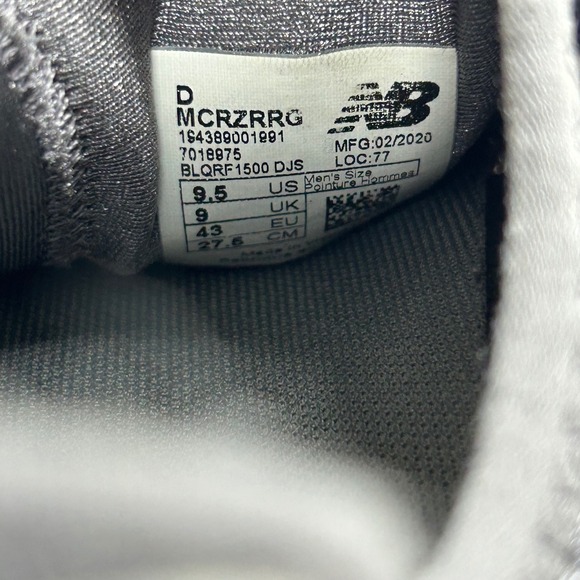 New Balance Fresh Foam Cruz Mens Gray Running Shoes Sneakers Size 9.5 US MCZRU - Picture 7 of 10